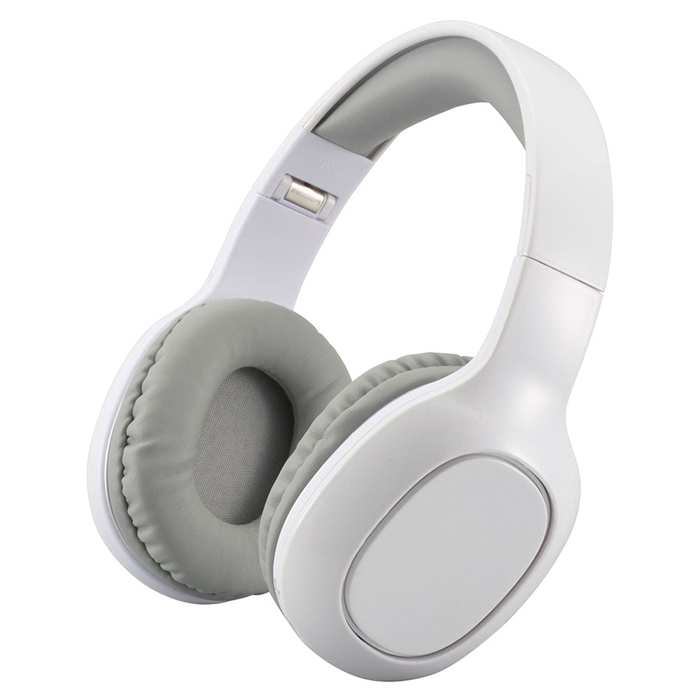 ワイヤレスヘッドホン(Bluetooth/USB充電/スピーカー口径40mm/外部音声入力端子/ホワイト)_03-5051_HP-W265Z-W_OHM(オーム電機)